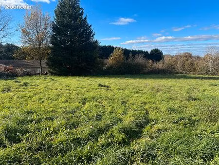terrain 730 m² cognac la foret