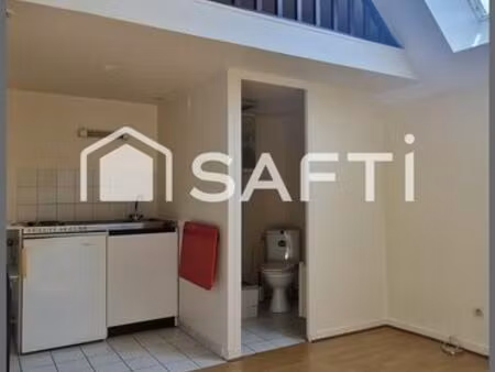 studio 1 pièce 20 m²