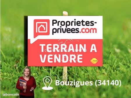 terrain 459 m² bouzigues