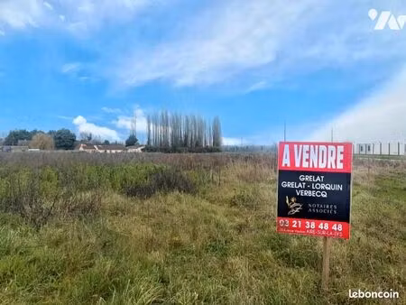 terrain 9210 m² aire sur la lys