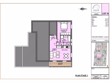 appartement 1er étage