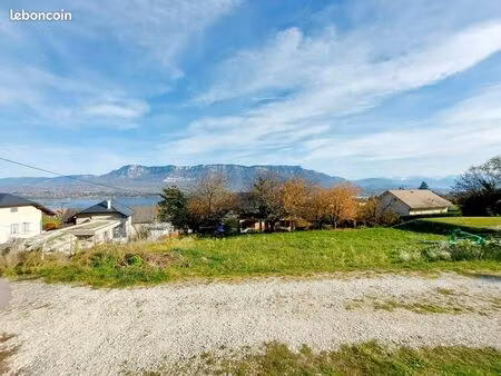 terrain 780 m² le bourget du lac