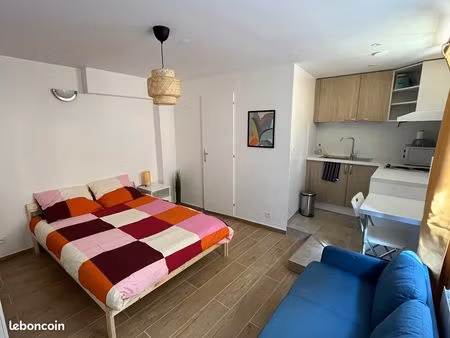 villeneuve-les-beziers studio 18m2 centre ville