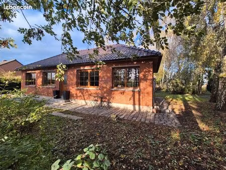 plain-pied de 110 m2 sur 1600 m2 de terrain - verlinghem