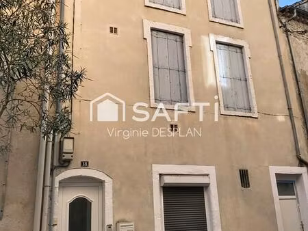 maison de ville traversante