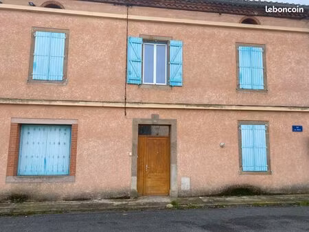 maison t3 – 135 m² – blaye-les-mines village (tarn)