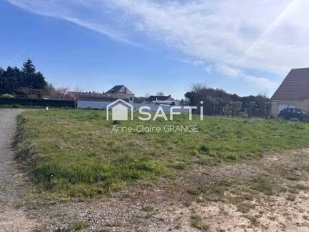 terrain constructible viabilisé à vendre