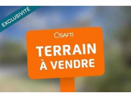 terrain constructible viabilisé à vendre