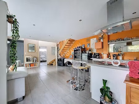 nantes - orvault pont du cens : exclusivite ! en vente  maison +100m² habitables avec vie 