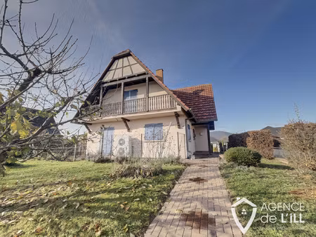 charmante maison 4 chambres sur 7 64 ares à sélestat