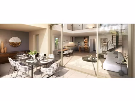 appartement t4 avec jardin de 190 m2  un garage de 15 12m2