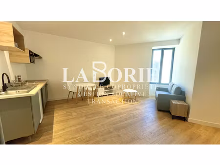studio meublé 25 m2 - entièrement refait à neuf - centre vil