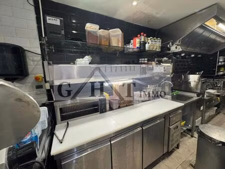 cession bail local commercial de 60m² avec extraction