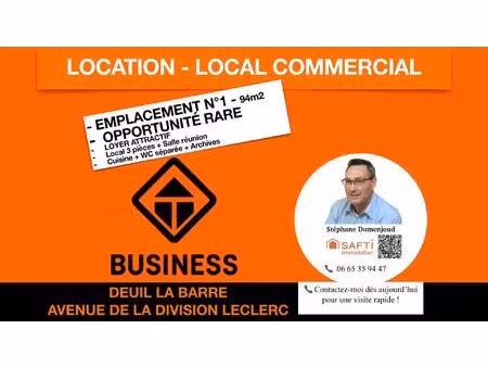 local 94m2 - avenue de la division leclerc