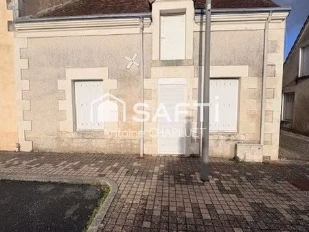 maison de bourg 69 m² - 2 chambres - terrain de 225m² avec dépendances