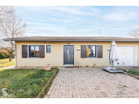 vente maison 4 pièces 100 m² chaleins (01480)