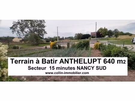 en vente terrain constructible 6 4 ares – 61 000 € |anthelupt