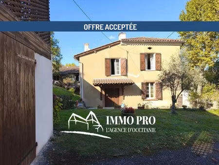 simorre grande maison de village + grange