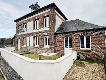vente maison 4 pièces 101 m² à bosc-le-hard (76850)  156 000 €