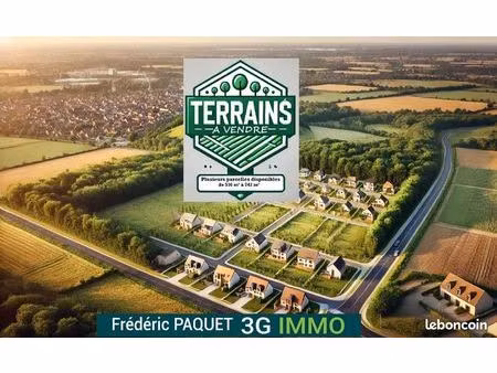 terrain 539 m² pons