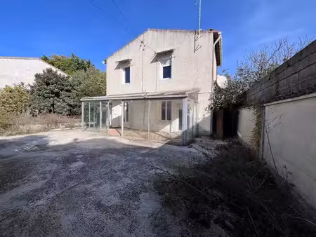 vente maison 4 pièces 79.95 m² à lunel-viel (34400)  218 000 €