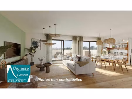 vente appartement 3 pièces  61.00m²  alénya