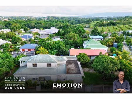 achat maison 9 pièces 139m² lamentin 97129