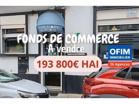 a saisir – fonds de commerce restaurant le cap horn à 198000€ hai – saint-denis