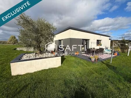 magnifique maison contemporaine de 109 m2 sur terrain de 926 m2