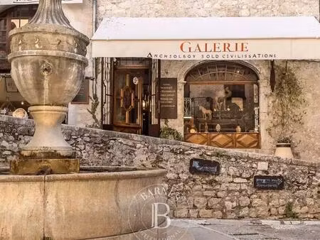 saint paul de vence - galerie et appartement - emplacement exceptionnel
