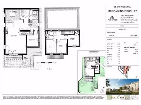 a louer maison neuve t6