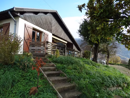 maison avec vue sur le vercors
