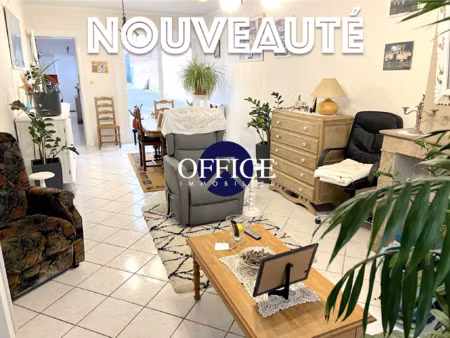 vendin village - grande maison 3 chambres possibilite 5  garage 2vl  ccgaz de ville