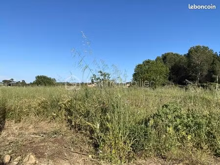 terrain 2 790 m² lignan sur orb