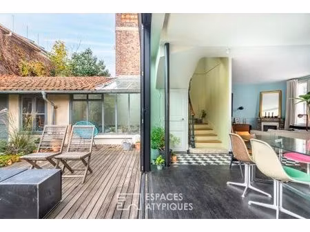 maison de charme avec jardin et terrasse