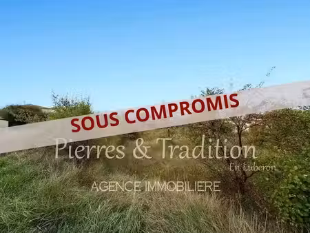 vente terrain à batir 815 m² à gargas (84400)  98 000 €