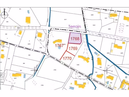 vente terrain 1000 m² à lorgues (83510)  120 000 €
