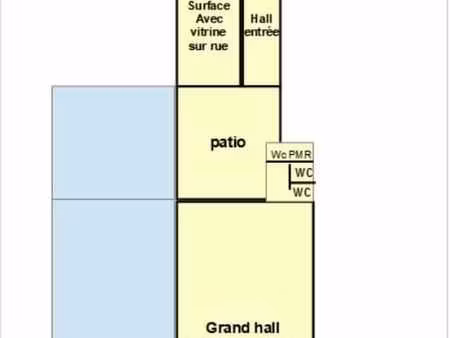 surface commerciale à louer