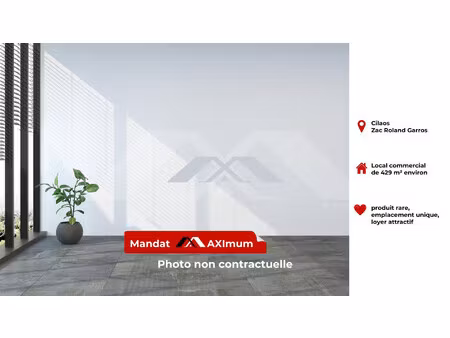 local 429 m² cilaos