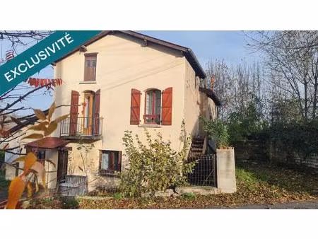 maison avec terrain dans un cadre verdoyant et champetre