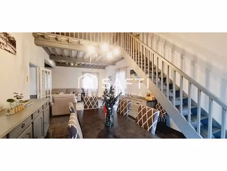 à vendre – maison familiale 140 m²  4 chambres  rénovation 2020  terrain 908 m² sans vis-à