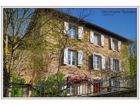 maison à vendre en pierre de 143 m² habitable   grange  terrain celles sur durolle (63)
