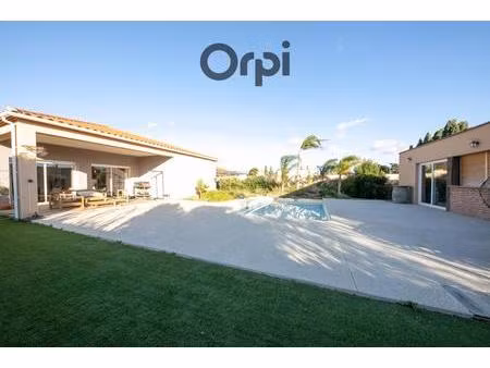 à vendre – villa contemporaine de plain-pied à saint-féliu-d’avall