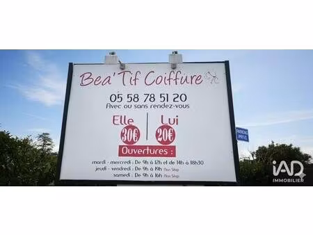 vente boutique/local commercial 50 m²