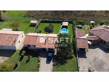 coup de cœur  charmante maison de plein pied avec jardin.