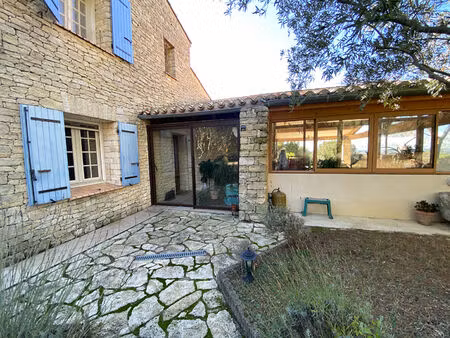 maison type mas provençal  piscine  terrain 3300 m²