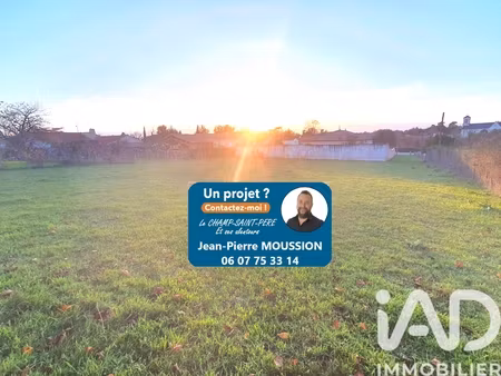 vente terrain à bâtir 1 109 m²