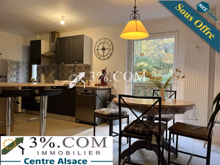 appartement rénové de 3 pièces (67 16 m²) - 2 chambres - jardin privatif