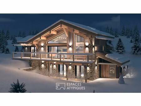 chalet haut de gamme au pied des pistes