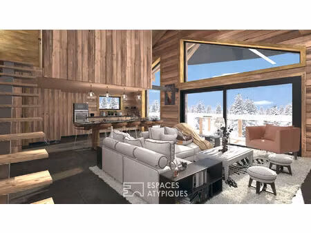 chalet haut de gamme au pied des pistes